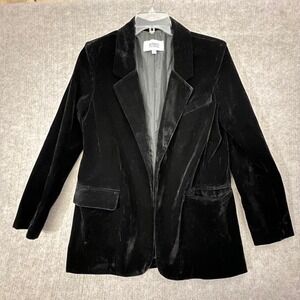 BB Dakota Steve Madden Velvet Blazer Jacket Womens Medium Career Formal‎ NWT